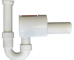 Viega Sperrfix - Rückstau-Röhrengeruchverschluss 50mm weißTyp 5 mit 3-facher Rückstausicherung 4995.1