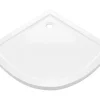 Viertelkreis-Duschwanne Aurlane Pure 90 x 90 x 4 cm weiß mit Antirutschbeschichtung FAC374