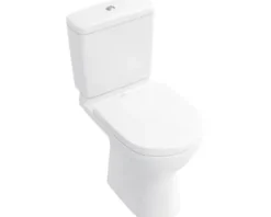 Villeroy & Boch WC für WC-Kombination O.novo Tiefspüler offener Spülrand weiß glänzend ohne WC-Sitz und Spülkasten 5661RO01