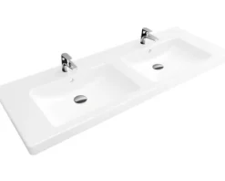 Villeroy & Boch Doppelwaschtisch Subway 2.0 130 cm weiß 7175D001