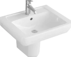Villeroy & Boch Halbsäule Subway Omnia Architectura zu Waschtisch weiß 72640001