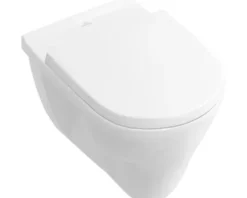 Villeroy & Boch Wand-WC O.novo Flachspüler mit Spülrand weiß glänzend ohne WC-Sitz 56621001