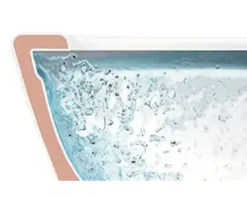 Villeroy & Boch Wand-WC Set Subway 2.0 Tiefspüler offener Spülrand weiß glänzend mit WC-Sitz 5614R201