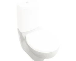 Villeroy & Boch WC für WC-Kombination O.novo Tiefspüler mit Spülrand weiß glänzend ohne WC-Sitz und Spülkasten 66231001