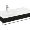 VitrA Möbelwaschtisch Equal 1025 x 520 mm weiß glänzend Holzblende Ulme 64089