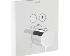 VitrA Unterputz Thermostat Dusche ROOT SQUARE AQUACONTROL chrom ohne Unterputzgrundkörper A42746