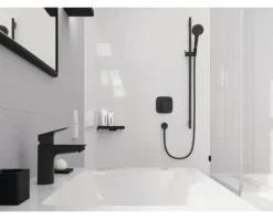 Wandanschlussbogen hansgrohe Fixfit DN15 schwarz matt 27454670