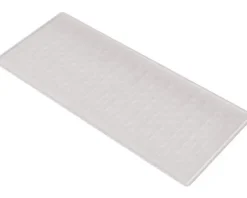 Wanneneinlage Kleine Wolke Ruby 35 x 75 cm silbergrau