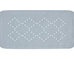 Wanneneinlage spirella Alaska 91 x 36 cm hellgrau