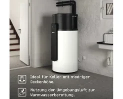 Warmwasser-Wärmepumpe Stiebel Eltron WWK-I 200 plus freistehend senkrecht druckfest 200 l