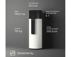 Warmwasser-Wärmepumpe Stiebel Eltron WWK-I 300 W Plus freistehend druckfest 291 l