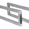 Waschtischhalterung 44x15x2,5 cm Edelstahl 2 Stück