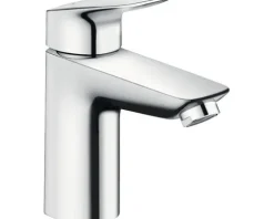 Waschtischmischer hansgrohe Logis 71107000 chrom inkl. Ablaufgarnitur