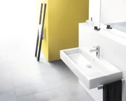 Waschtischmischer hansgrohe Metris 31080000 chrom inkl. Ablaufgarnitur