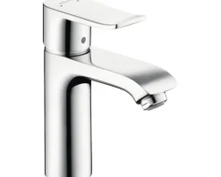 Waschtischmischer hansgrohe Metris 31080000 chrom inkl. Ablaufgarnitur