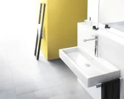 Waschtischmischer hansgrohe Metris 31082000 chrom inkl. Ablaufgarnitur