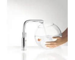 Waschtischmischer hansgrohe Metris 31087000 chrom inkl. Ablaufgarnitur