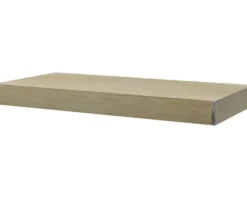 Waschtischplatte Baden Haus 90 x 43 cm Tabacco Holz Ohne Ausschnitt