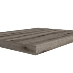 Waschtischplatte 60 cm in Holzoptik Eiche dunkel