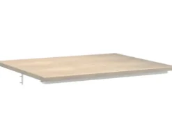 Waschtischplatte Jungborn 61 x 46 cm Holz Ohne Ausschnitt