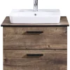 Waschtischplatte Pelipal 73 x 445 mm Holz Ohne Ausschnitt