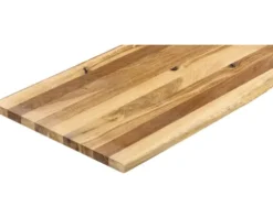 Waschtischplatte PXSolid 60 x 46 cm Eiche Natur Ohne Ausschnitt