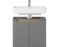 Waschtischunterschrank pelipal Capri 53 x 60 cm Quarzgrau matt