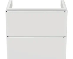Waschtischunterschrank Ideal Standard Adapto BxHxT 57 x 49 cm x 41,7 cm Frontfarbe weiß glänzend glanz T4300WG