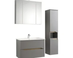 Waschtischunterschrank Pelipal Quickset 357 BxHxT 72 x 51,3 cm x 44 cm Frontfarbe grau matt 357.017213
