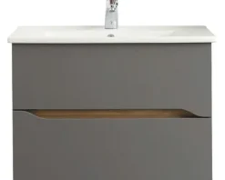Waschtischunterschrank Pelipal Quickset 357 BxHxT 72 x 51,3 cm x 44 cm Frontfarbe grau matt 357.017213
