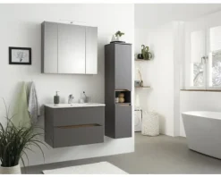 Waschtischunterschrank Pelipal Quickset 357 BxHxT 72 x 51,3 cm x 44 cm Frontfarbe grau matt 357.017213