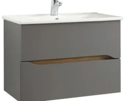 Waschtischunterschrank Pelipal Quickset 357 BxHxT 72 x 51,3 cm x 44 cm Frontfarbe grau matt 357.017213
