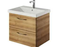 Waschtischunterschrank Pelipal Xpressline 4035 BxHxT 56 x 48,2 cm x 43,5 cm Frontfarbe eiche riviera 4035.475601