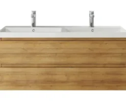 Waschtischunterschrank Pelipal Xpressline 4035 BxHxT 116 x 48,2 cm x 43,5 cm Frontfarbe eiche riviera 4035.471102