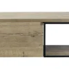 Waschtischunterschrank Sanox Frozen Frontfarbe tabacco Regal schwarz BxHxT 100,2 x 43,6 x 45 cm