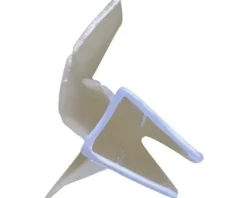 Wasserabweisprofil geeignet für 5-6mm Glas Länge 2010 mm