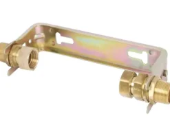 Wasserzähler-Anschlussgarnitur Wasserzählerbügel 1" für Wasserzähler 1" mit Baulänge 190 mm