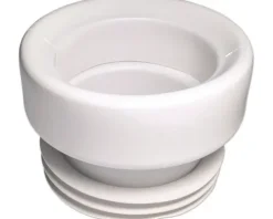 WC-Anschlussstutzen 90 mm weiß