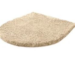 WC-Deckelbezug Grund Melange 47 x 50 cm beige