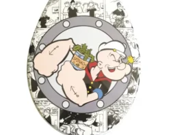 WC-Sitz ADOB Cortina Popeye leicht abnehmbar mit Absenkautomatik