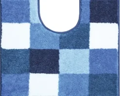 WC-Vorleger Grund Bona 50 x 60 cm blau