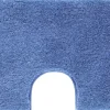 WC-Vorleger Grund Melange 50 x 60 cm blau