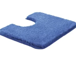 WC-Vorleger Grund Melange 50 x 60 cm blau