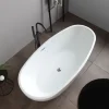 Weiße freistehende Badewanne | Alexandra