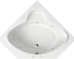 Whirlpool OTTOFOND Cusco 125 x 125 cm weiß glänzend 57200