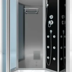 Whirlpool Wanne Duschkabine sw K50-R30-WP-EC 100x1