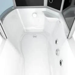 Whirlpool Wanne Duschkabine sw K50-R30-WP-EC 100x1