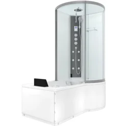 Whirlpool Wanne Duschkabine ws K50-L03-WP 170x100