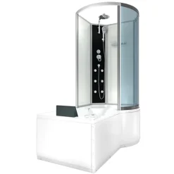 Whirlpool Wanne Duschkabine ws K50-L00-WP-EC 170x1