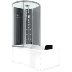 Whirlpool Wanne Duschkabine sw K50-R33-WP 100x170
